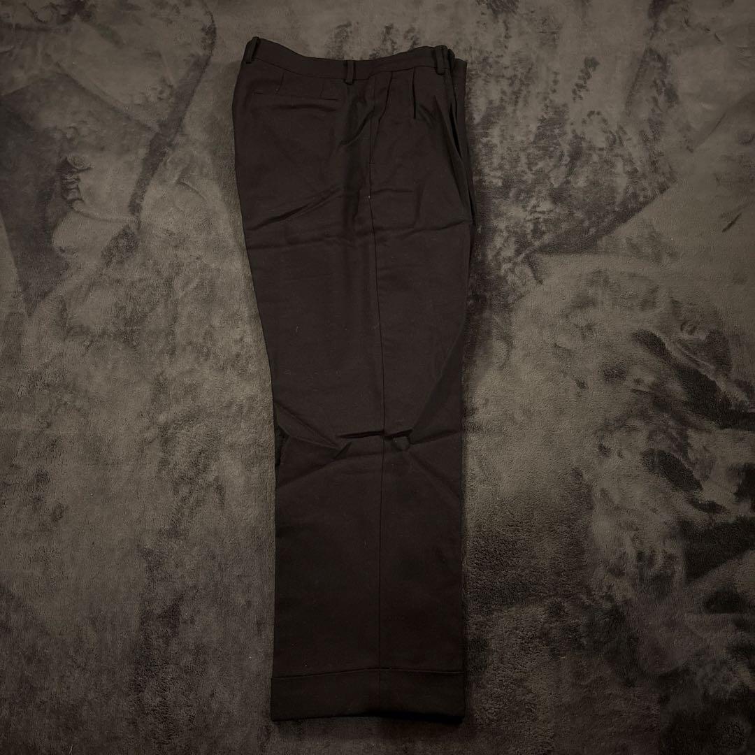 BRITISH MADE ポーツマス　フラノ　ネイビー　L