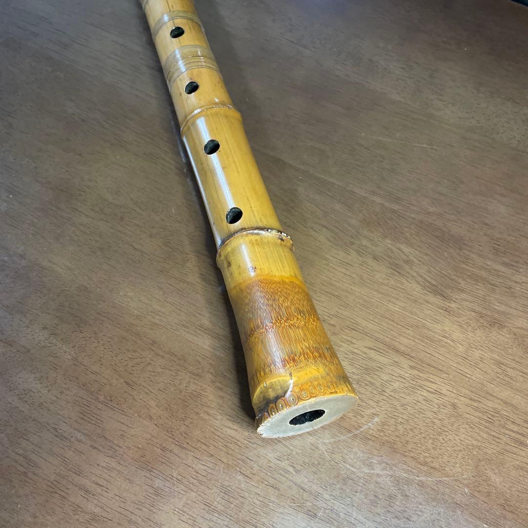 尺八 竹製 2本 ケース付き