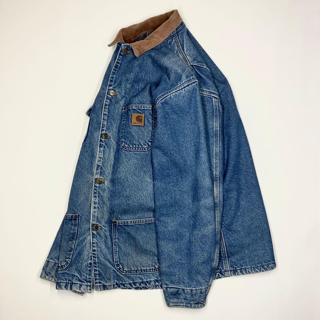 90s カーハート カバーオール ミシガン チョアコート XL アメリカ製 古着