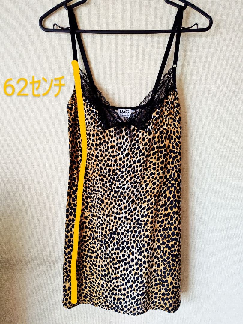 ドルチェ＆ガッバーナ　レオパードキャミソール