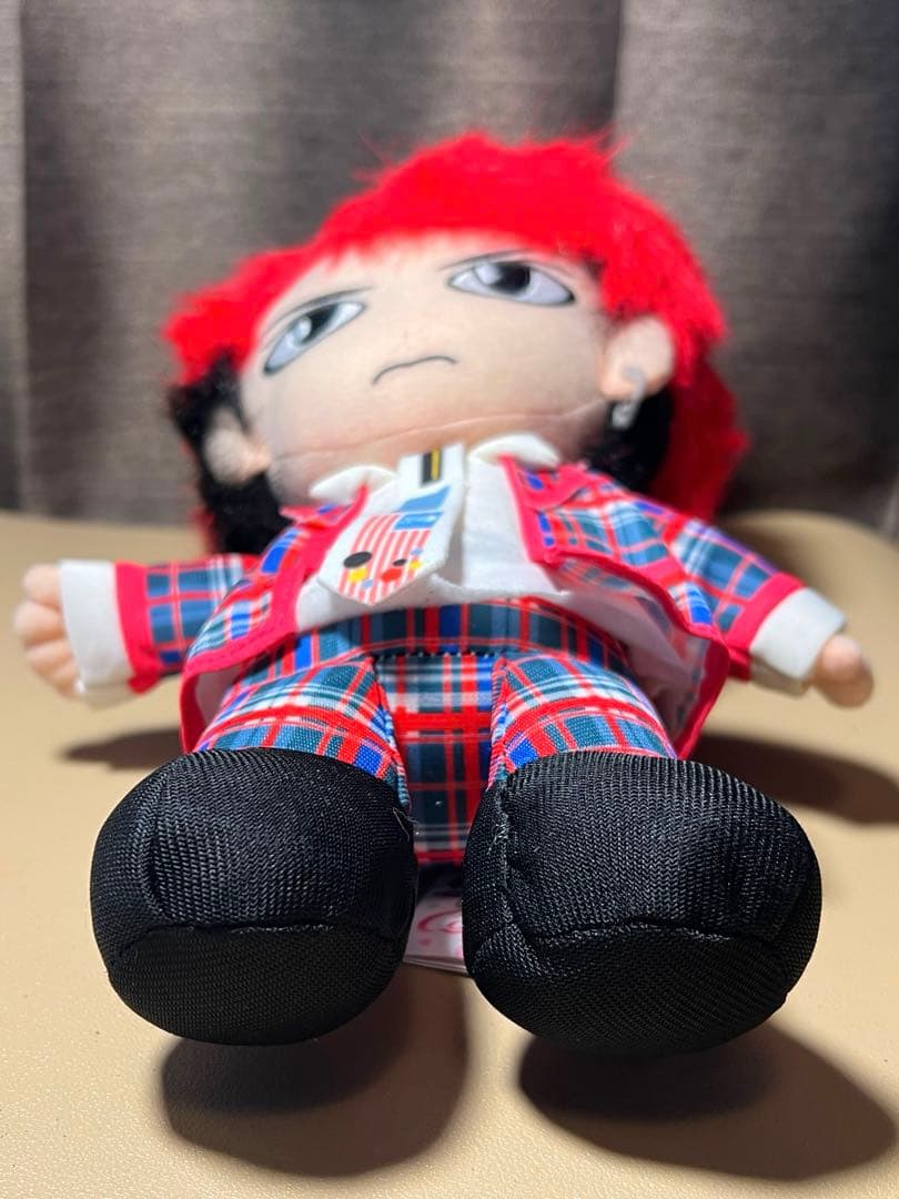 非売品 希少 hide XJAPAN ぬいぐるみ　ビッグサイズ ALIVE