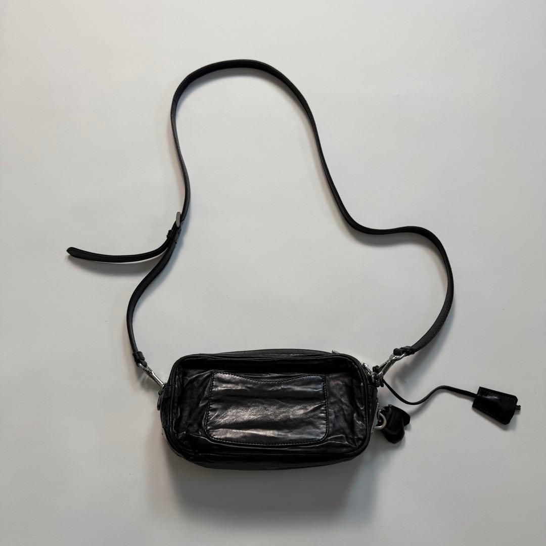 バッグ 1990s Prada leather shoulder mini bag