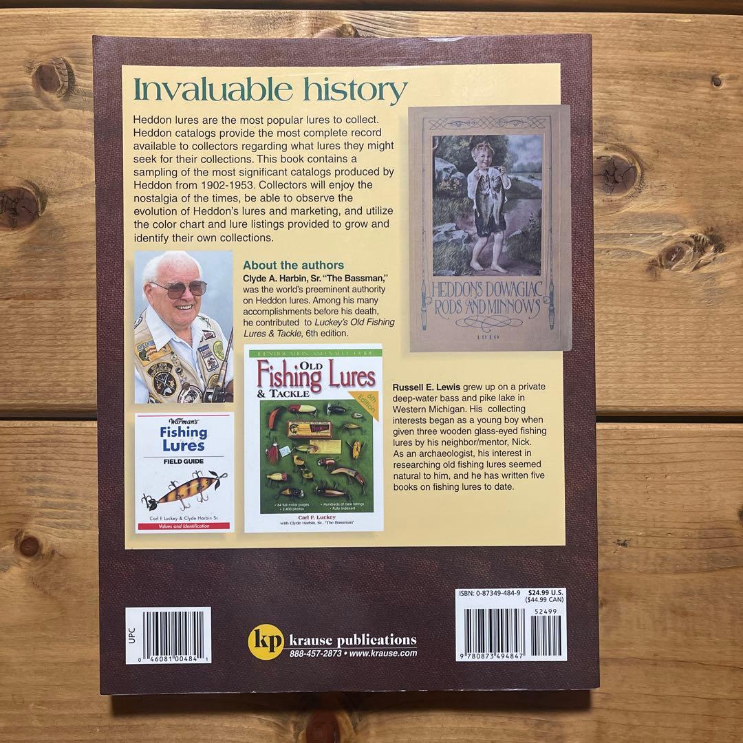 Heddon Catalogs 1902-1953 .洋書　ヘドン　カタログ