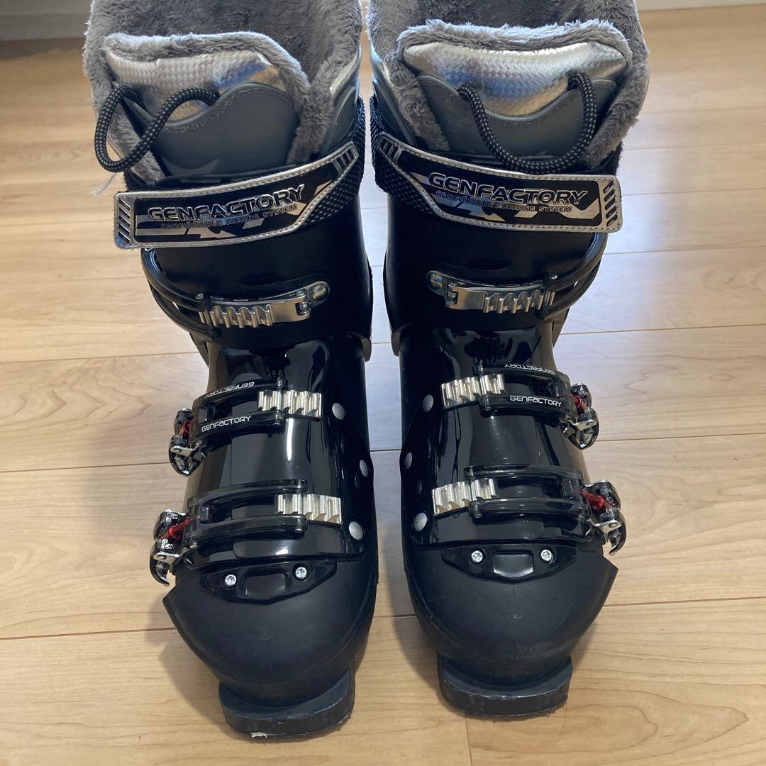 GENFACTORY スキー ブーツ 黒　メンズ Carve-5