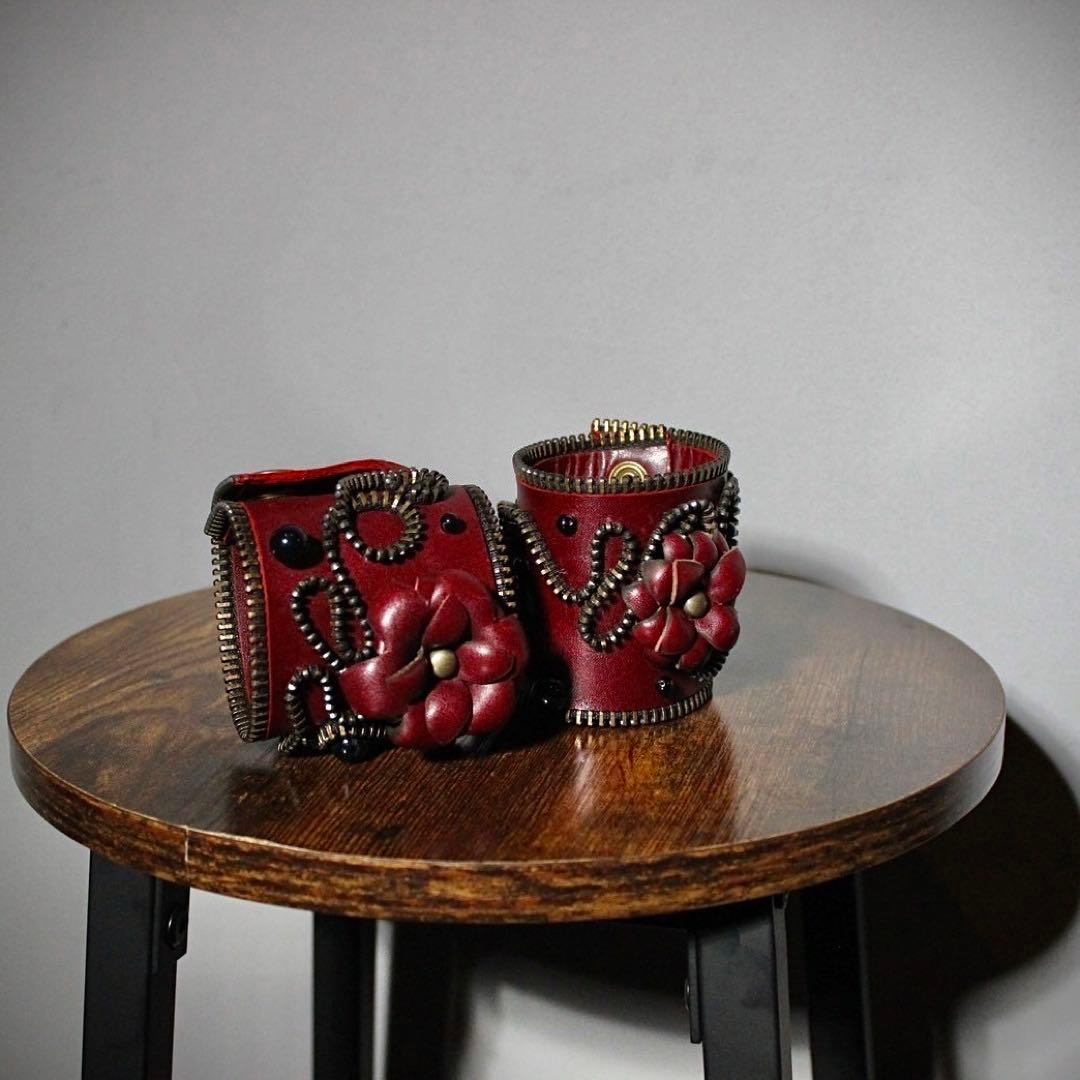 ※青い空※ レザーバングル