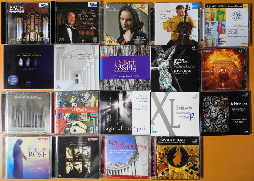 バッハ・声楽・オルガン Hybrid SACD 詰め合わせ