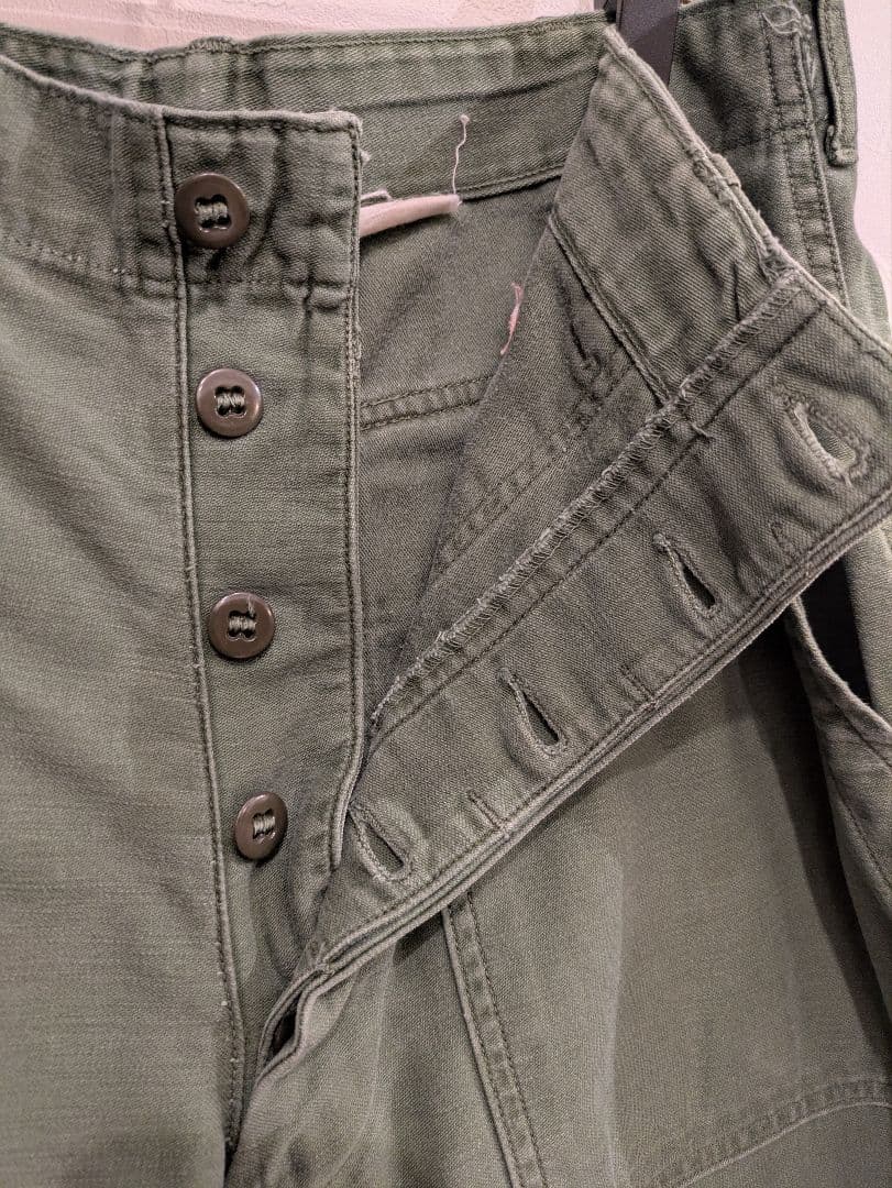 60's us army baker pants ファティーグ ベイカー