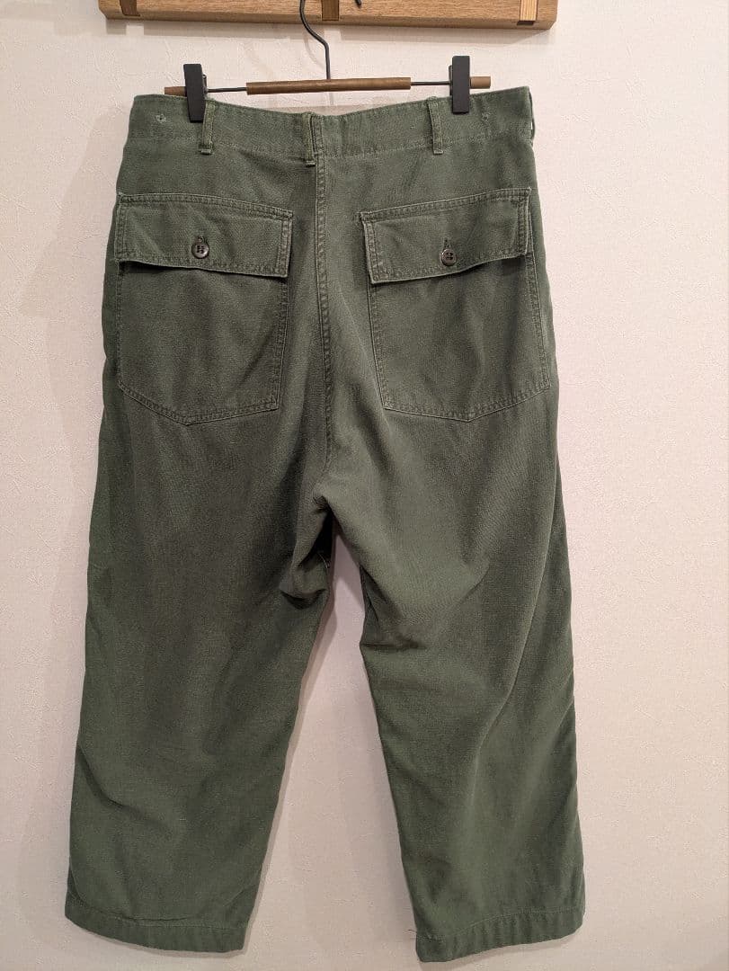 60's us army baker pants ファティーグ ベイカー