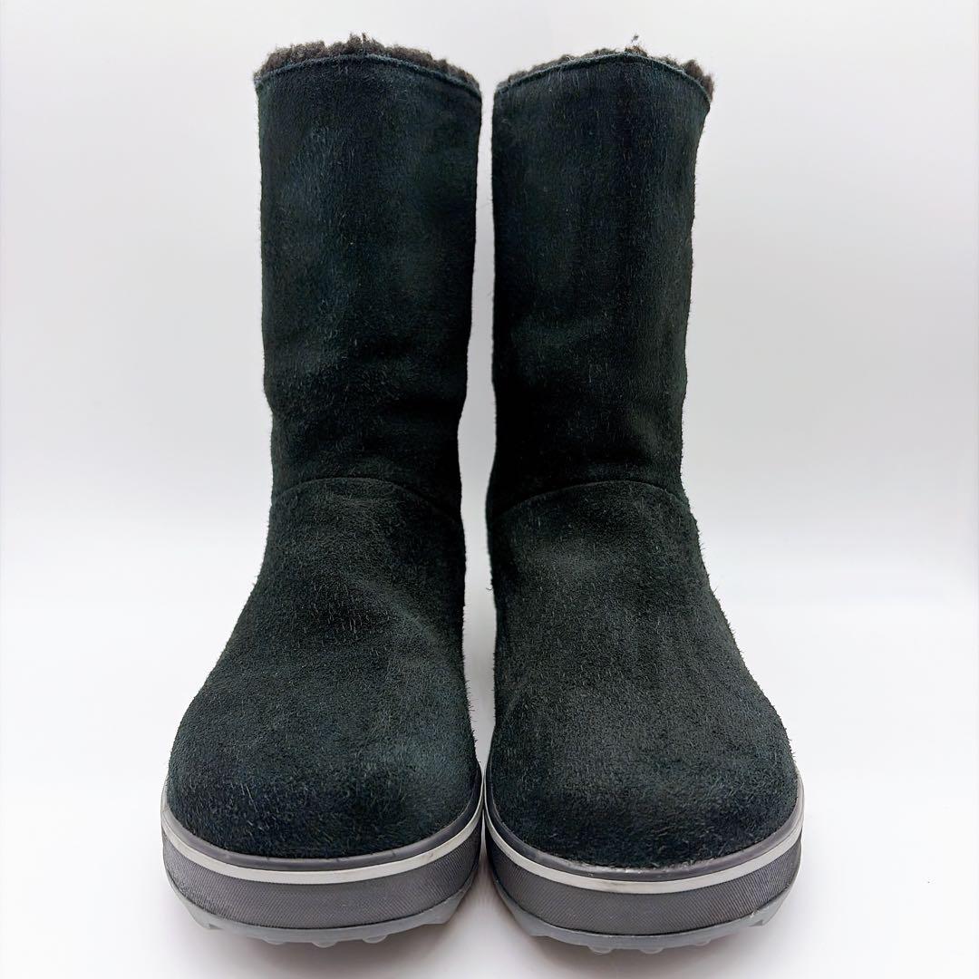 未使用⭐️SOREL ソレル 25cm グレイシー ムートンブーツ ブラック