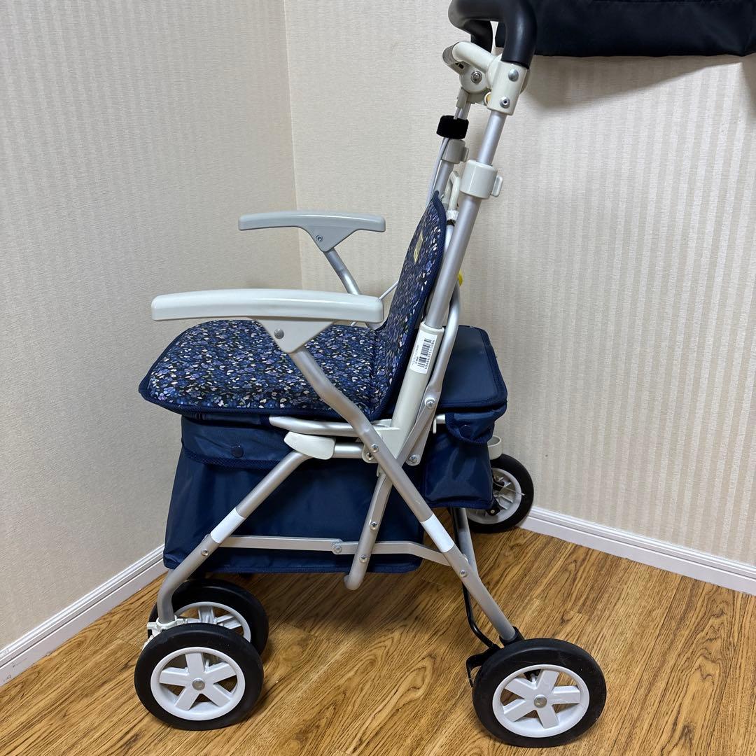手押し車 シルバーカー ヘルスバックMB 載せれる座れる
