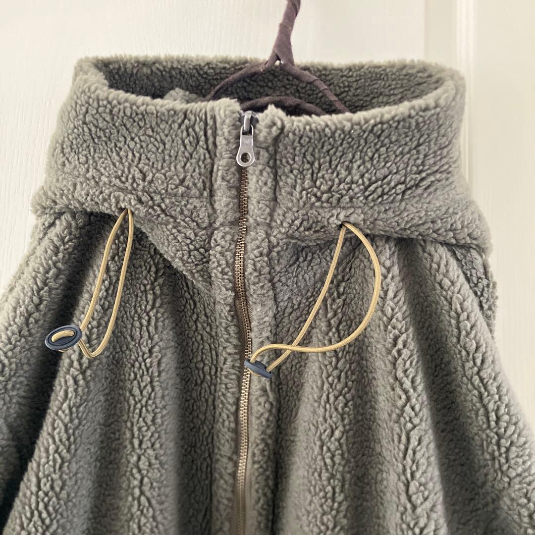 美品✨journalジャーナルスタンダード カーキボアフードビッグモッズコートM