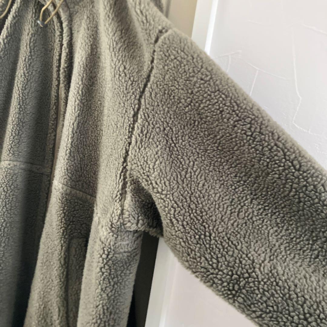 美品✨journalジャーナルスタンダード カーキボアフードビッグモッズコートM