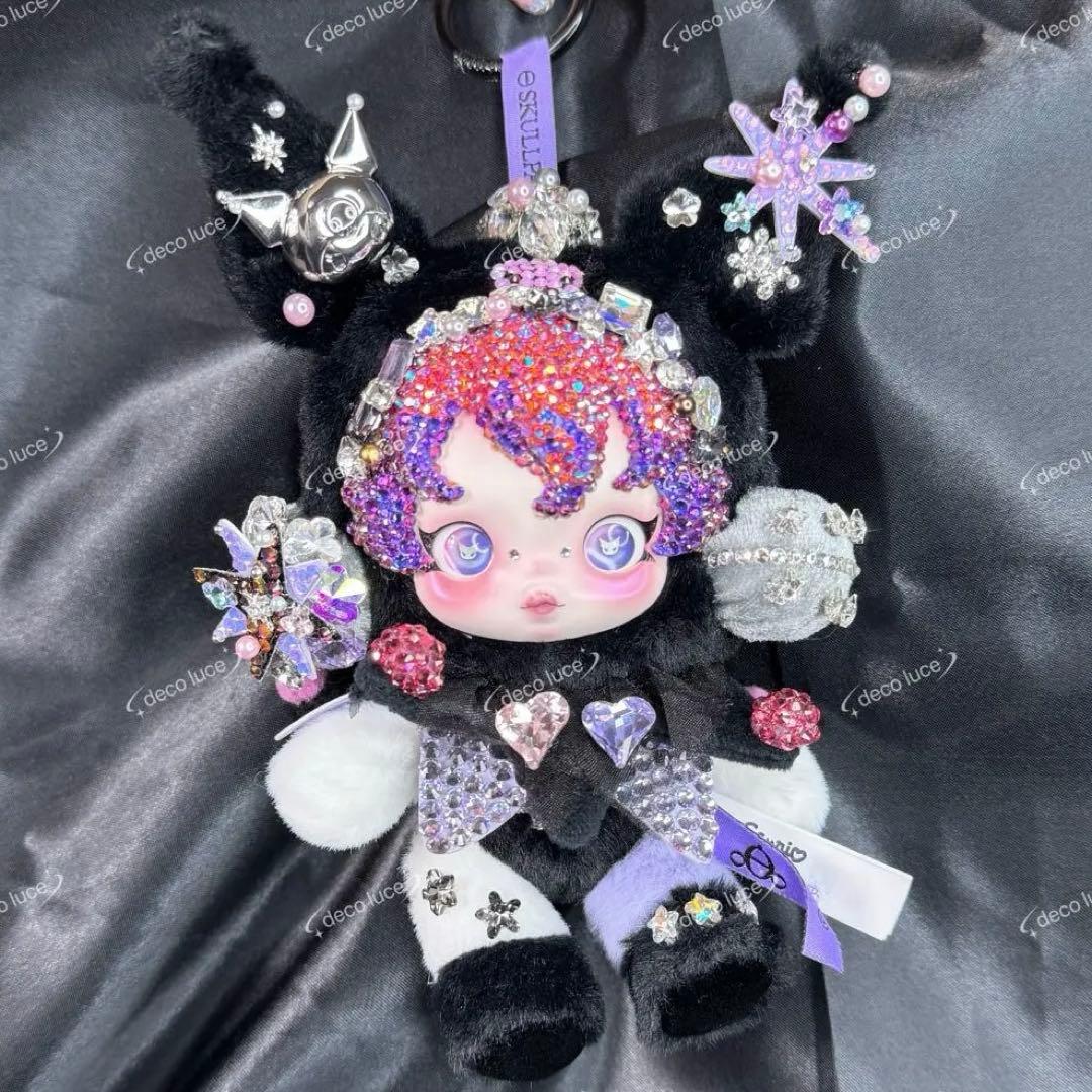 SKULLPANDA KUROMI スカルパンダ　クロミ　スワロフスキー　デコ