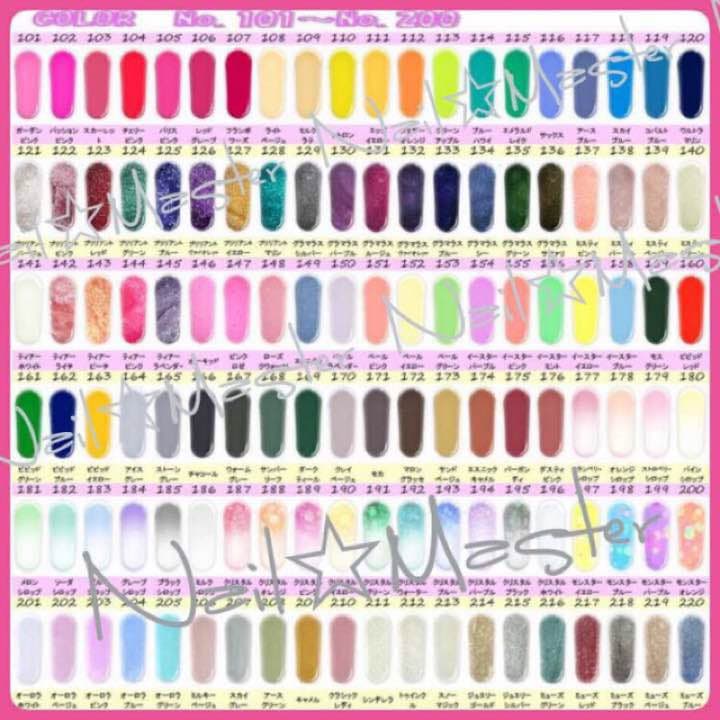 ❤️初売り新春❤️カラージェル100色セット❤️色変更可❤️