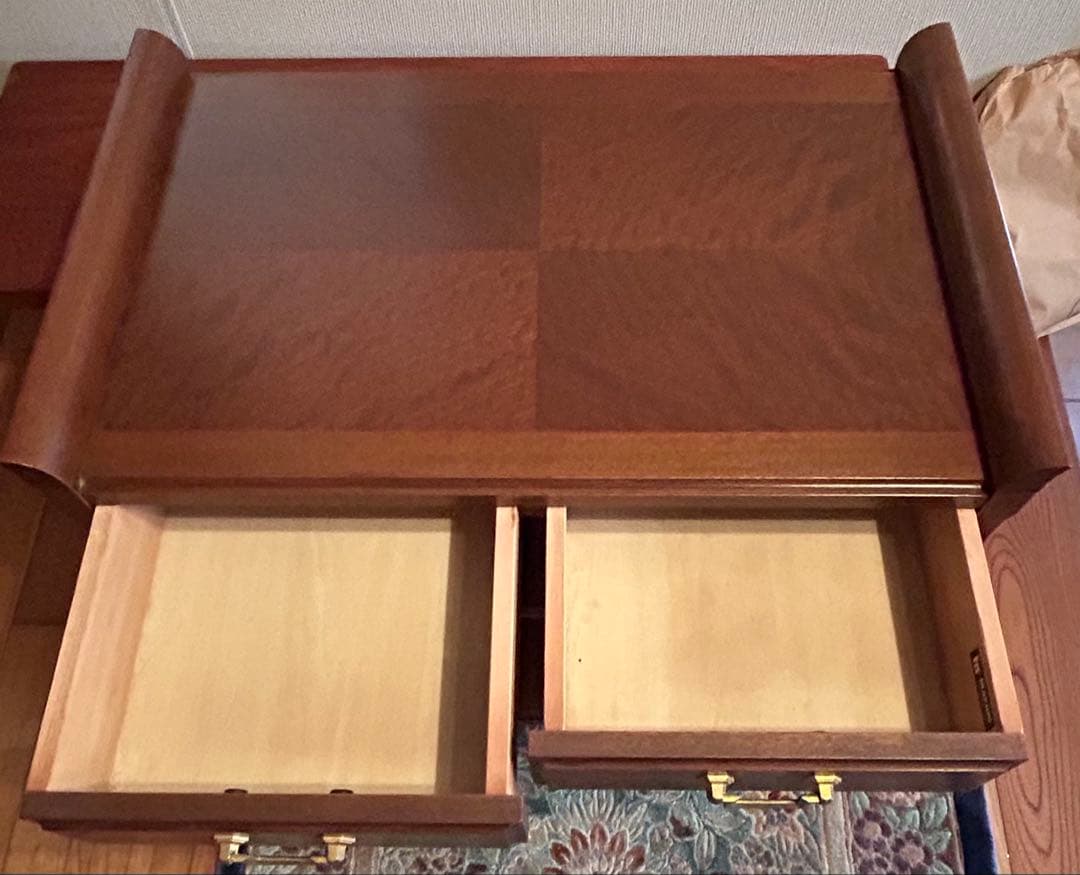 ⭐️マルニ木工maruni地中海シリーズ サービスワゴン 飾り棚 電話台キャスター