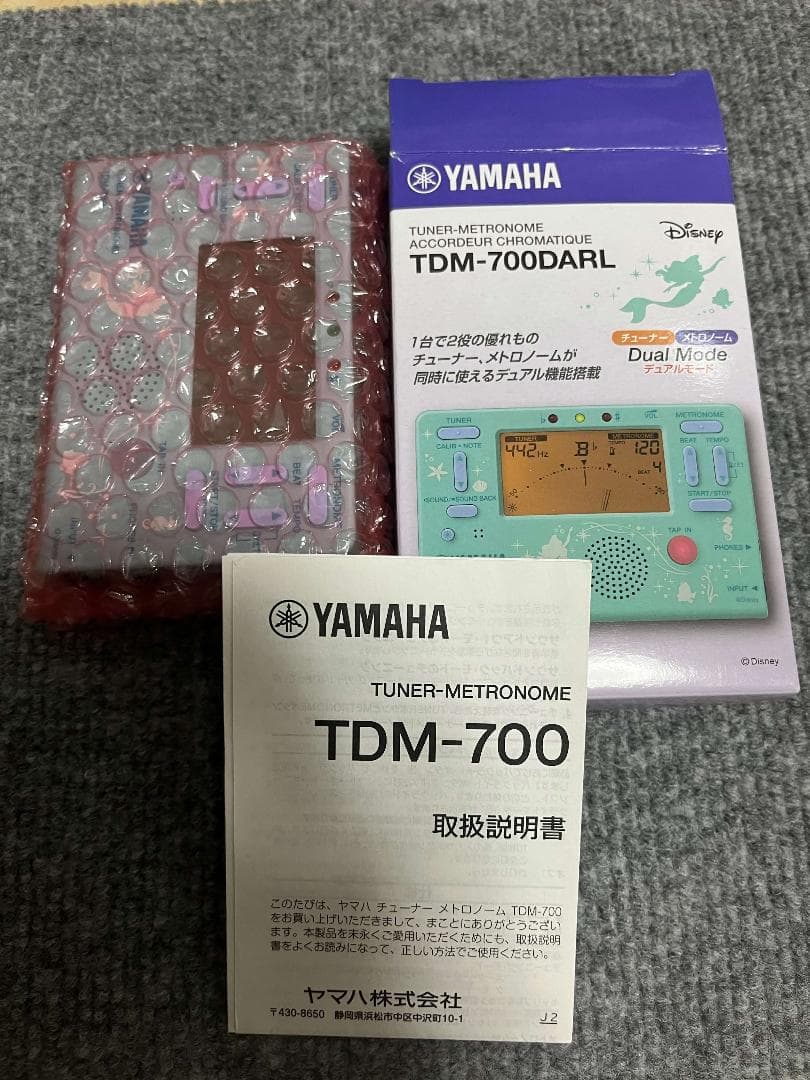 【新品未使用品】ヤマハ メトロノーム アリエル TDM-700DARL