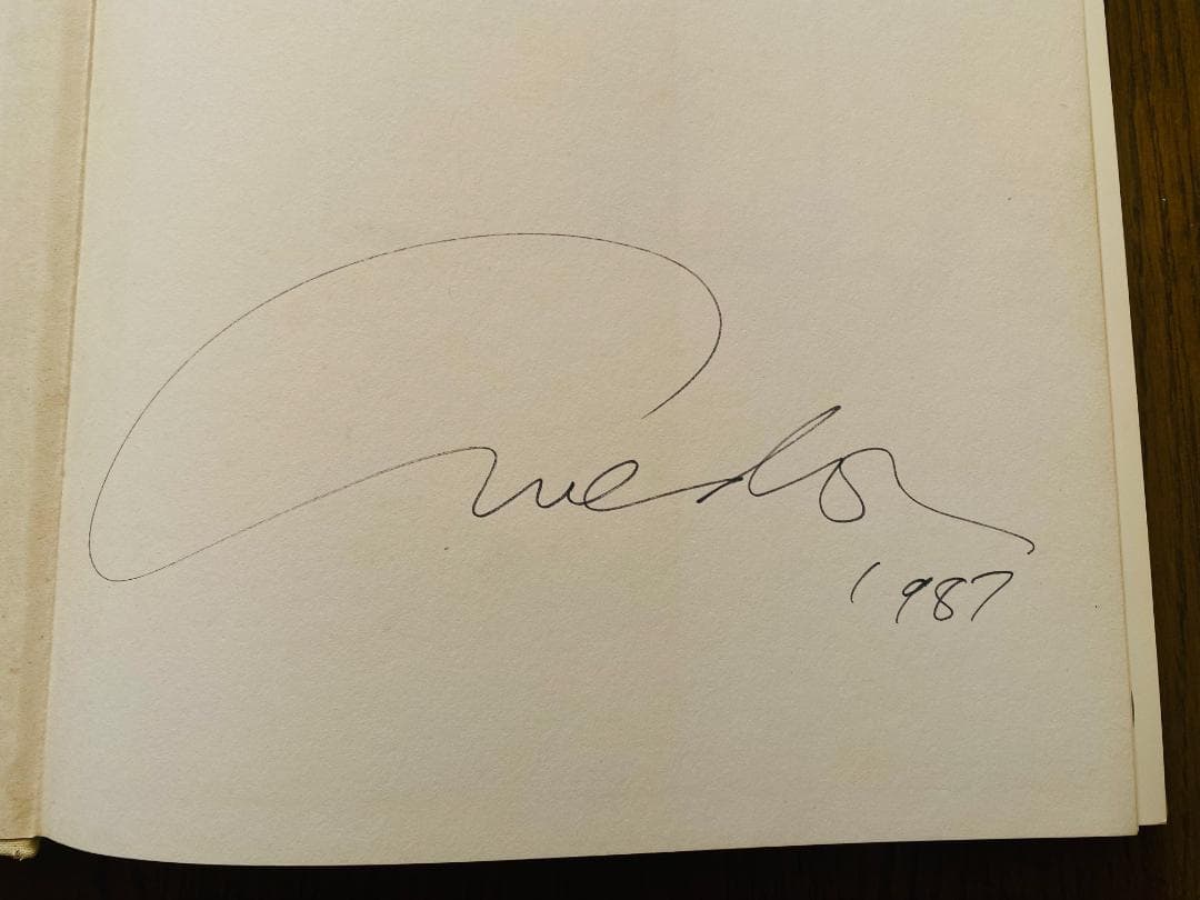 リチャード・アヴェドン「Portraits 」1976年　直筆サイン入り