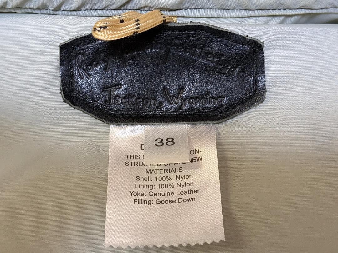 Rocky Mountain Featherbed ダウンベスト 38 ブラック