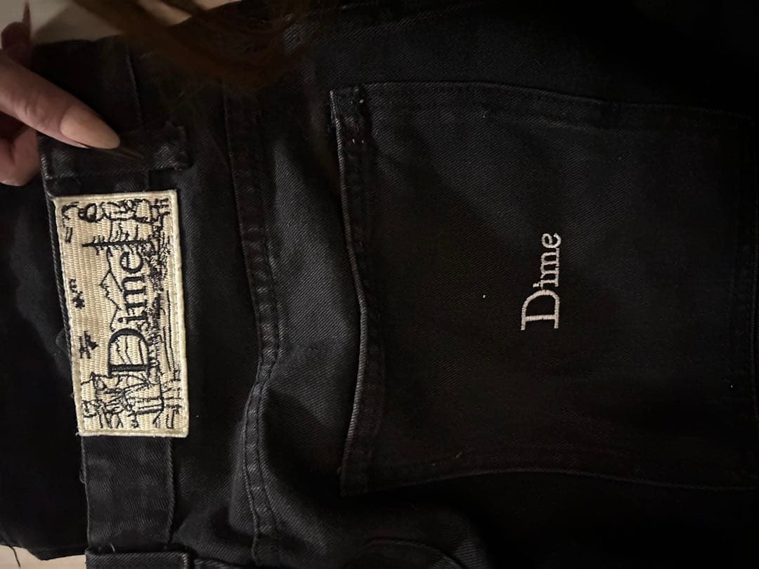 Dime ブラックデニム Mサイズ