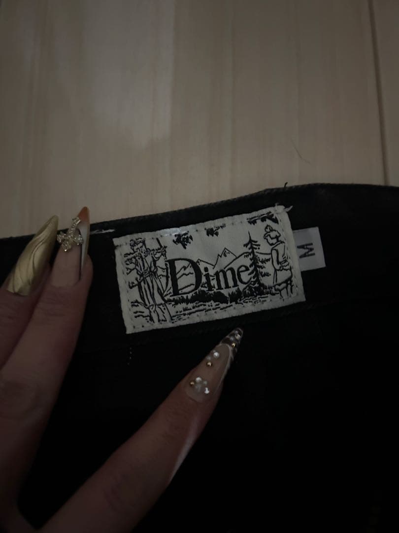 Dime ブラックデニム Mサイズ