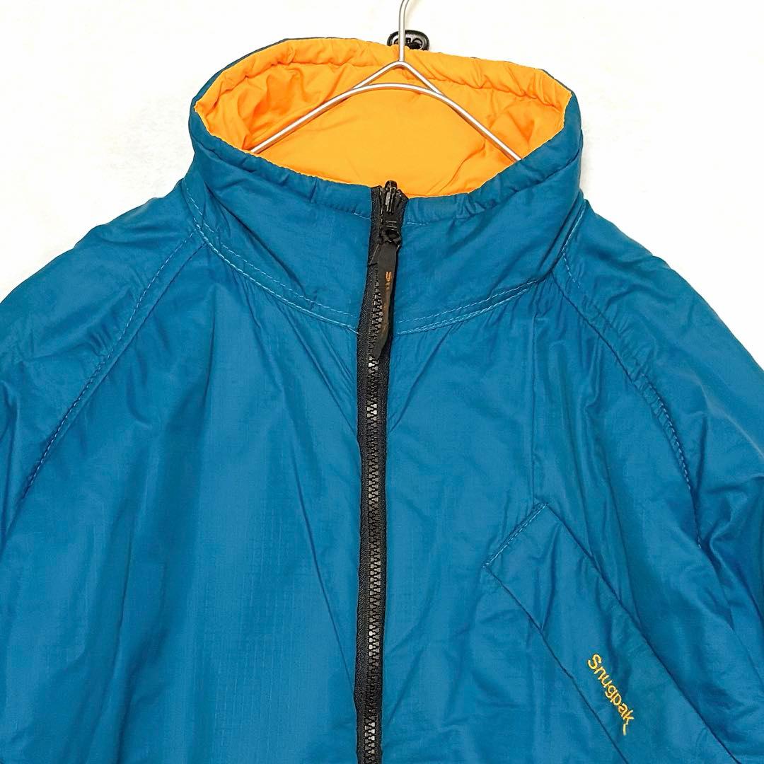 スナグパック ナイロンジャケット リバーシブル フルジップ 中綿 アウター M