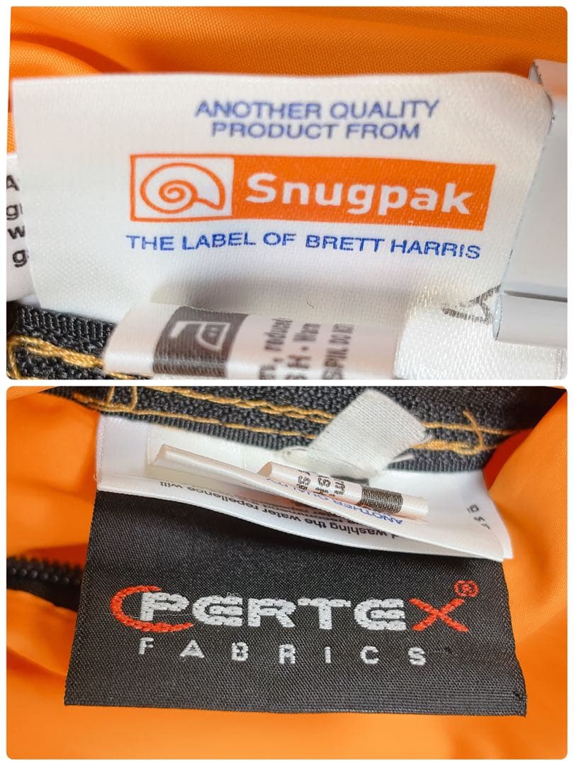 スナグパック ナイロンジャケット リバーシブル フルジップ 中綿 アウター M