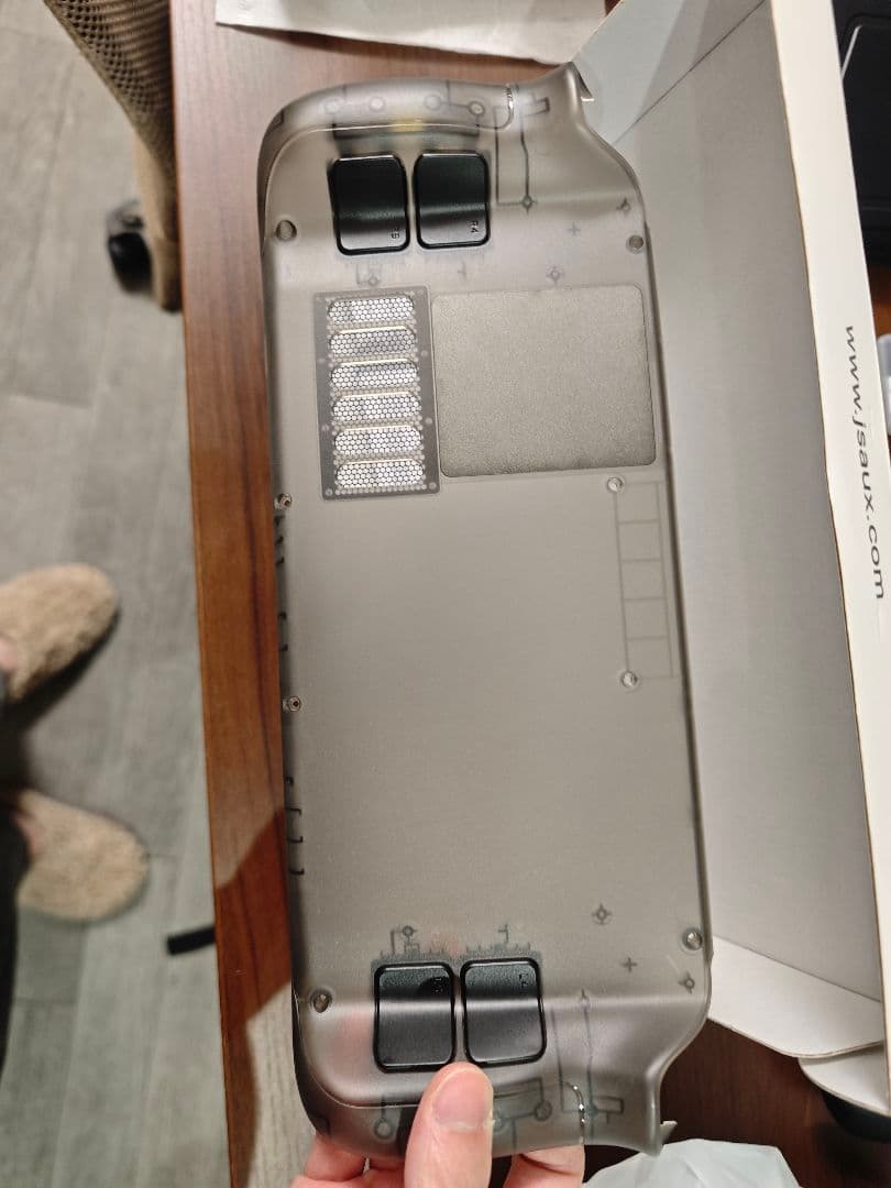 SteamDeck 64GB LCD + MicroSD 256GB　付属品多数