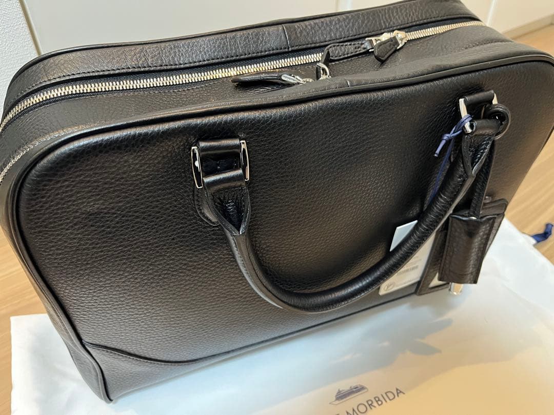 ★美品★Pelle Morbida ビジネスバッグ ブラック