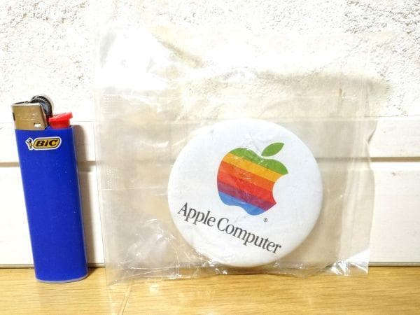 新品 90年代 ビンテージ 初期 Apple アップル コンピューター バッチ