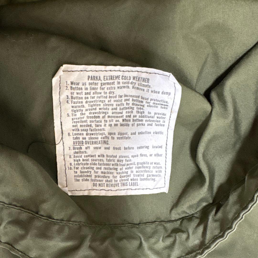 1972年製 M-65 フィッシュテール S