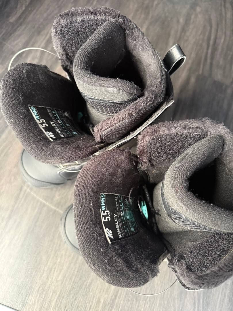 K2 Kinsley レディース 22.5cm ダブルBOA スノーボードブーツ