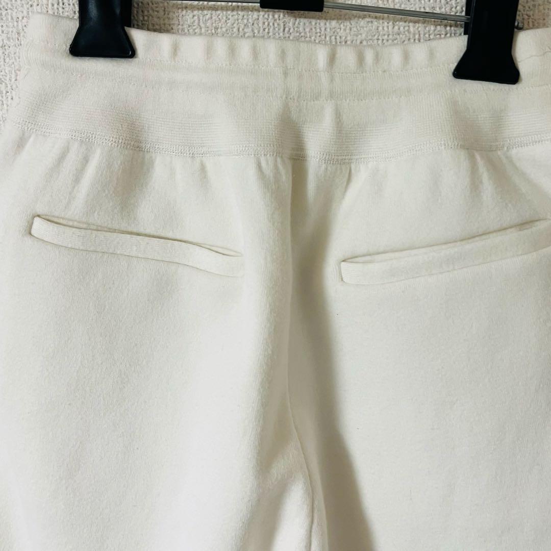 CABaN コットンカシミヤ パンツ　XSサイズ　オフホワイト