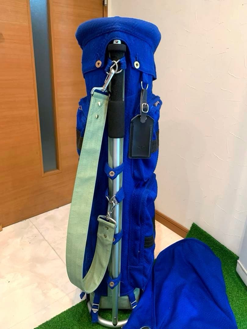 超希少　美品　即完売　ミズノ　フレームウォーカー　柔　柔道着素材　キャディバッグ