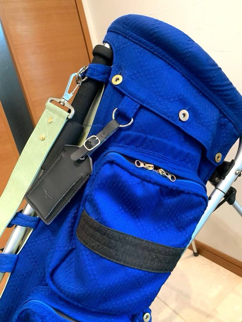 超希少　美品　即完売　ミズノ　フレームウォーカー　柔　柔道着素材　キャディバッグ