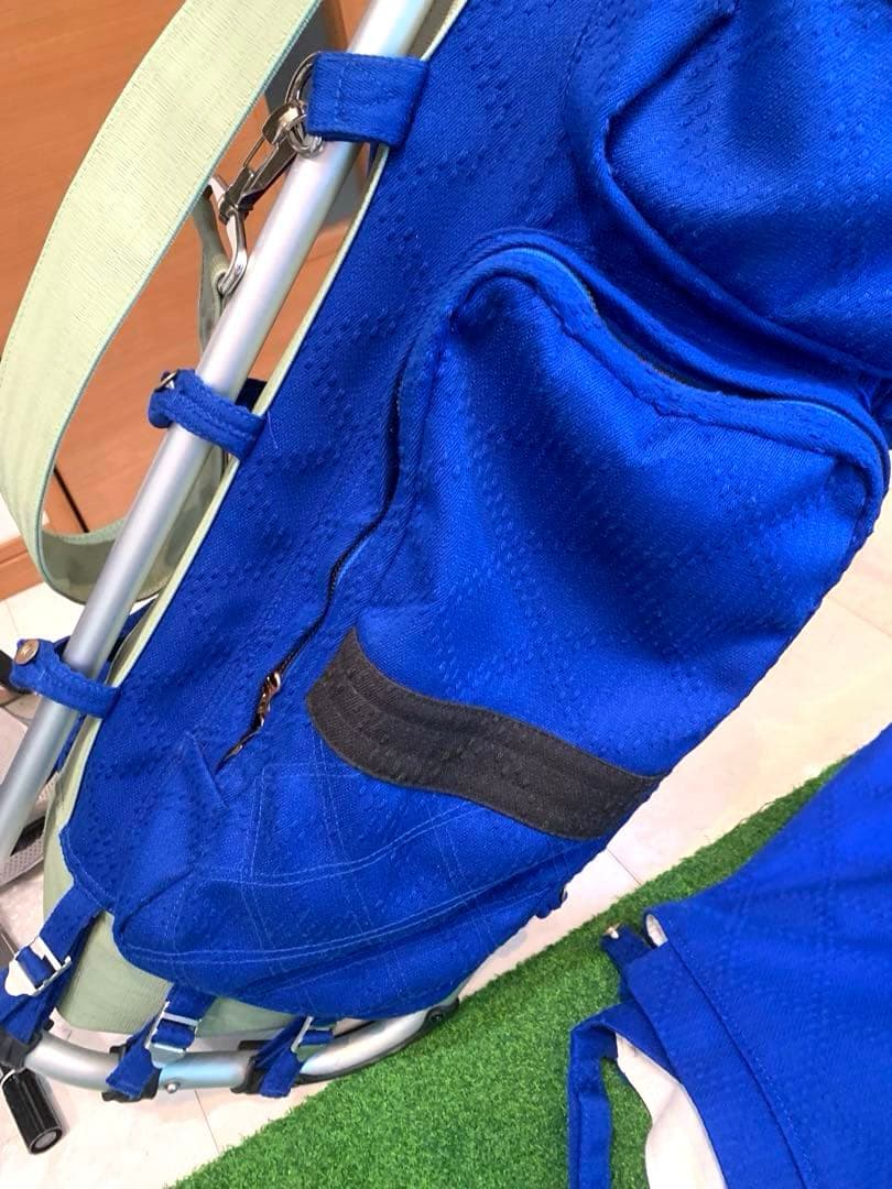 超希少　美品　即完売　ミズノ　フレームウォーカー　柔　柔道着素材　キャディバッグ