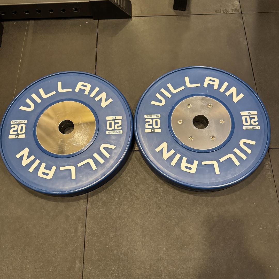 VILLAINヴィラン コンペティションバンパープレート2.0　120Kgセット