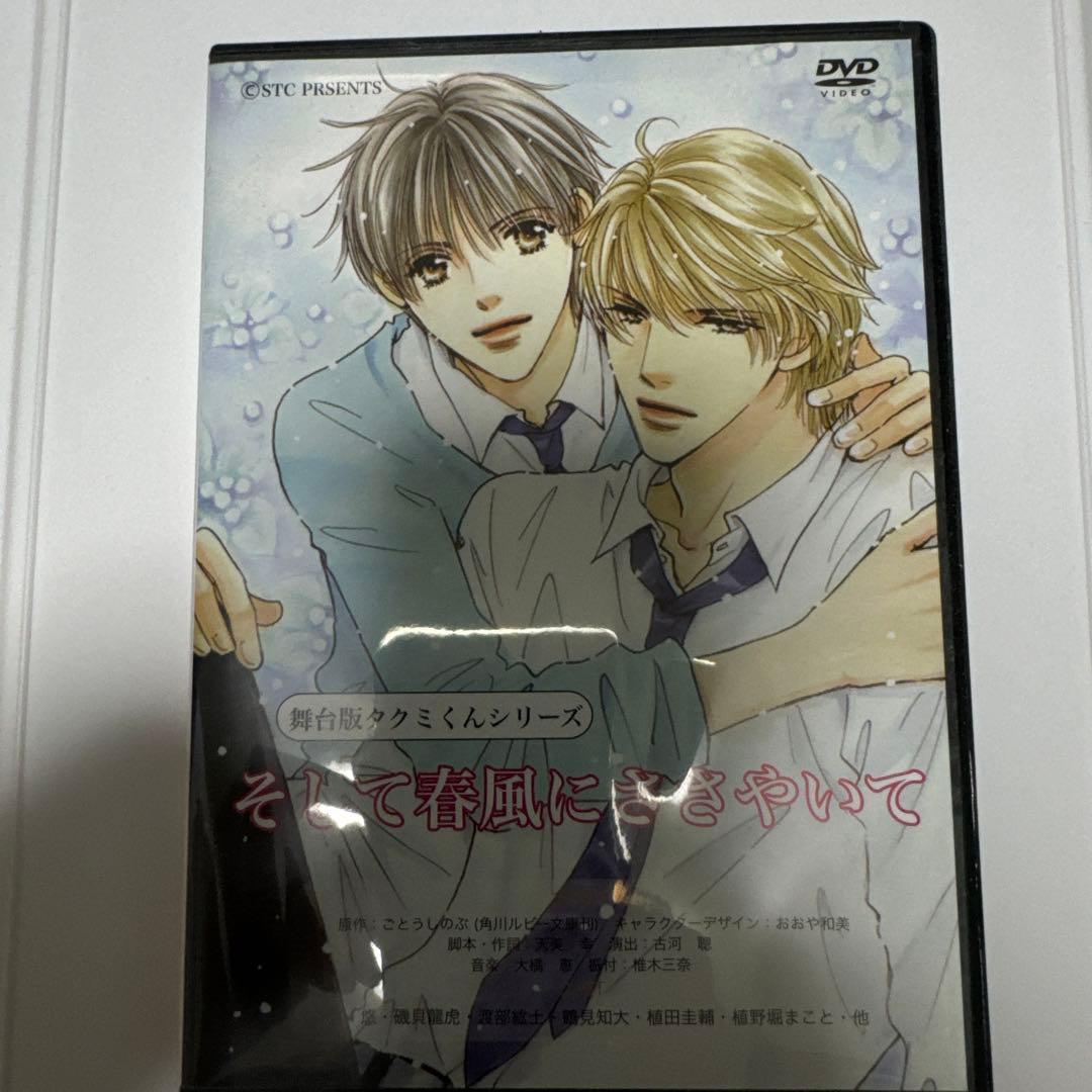 タクミくんシリーズDVDと不思議な町の王子様DVD