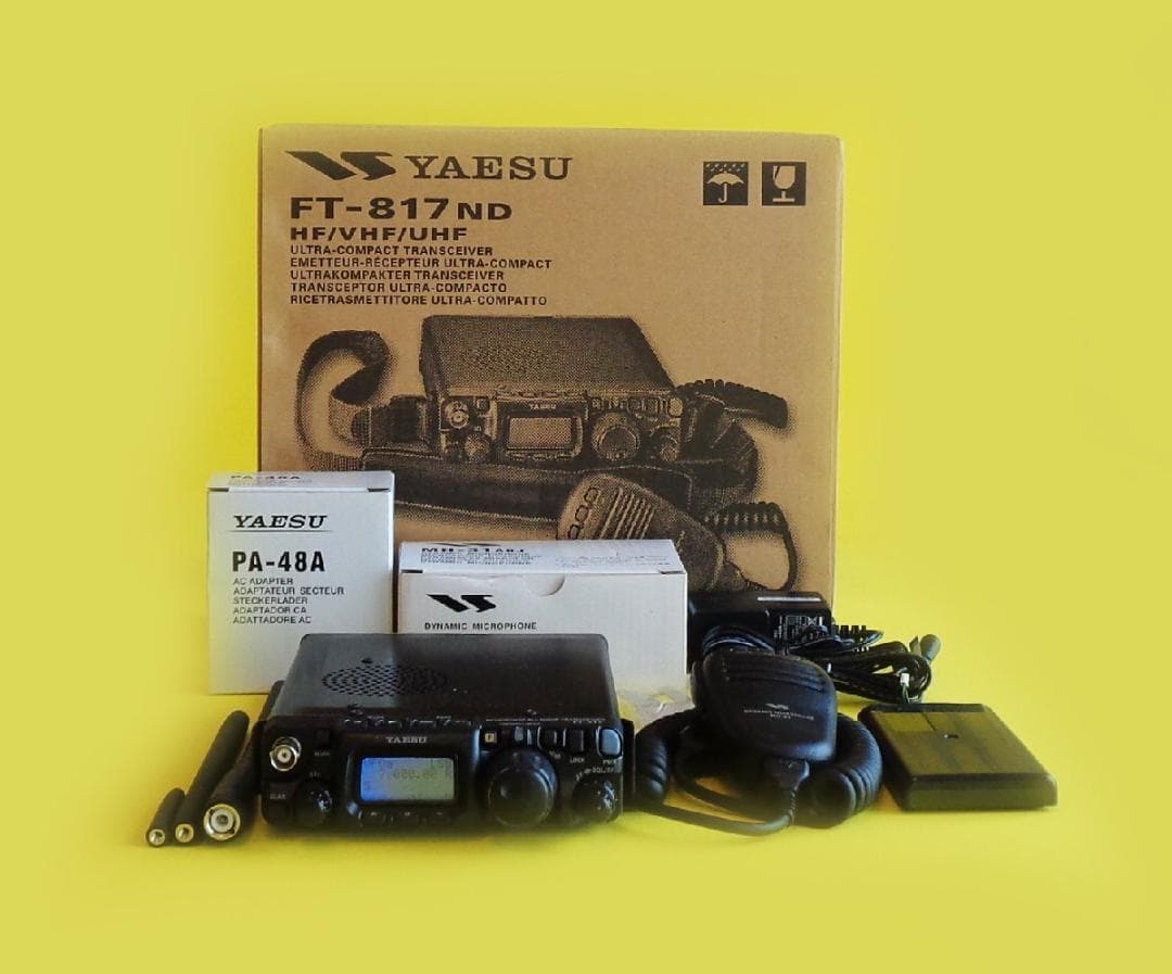 YAESU HF/50/144/430MHz　FT-817ND＋TCXO-9