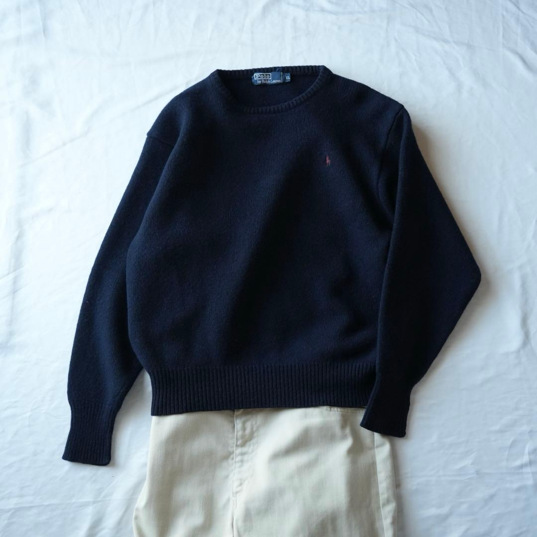 90s Polo by Ralph Lauren ラムウール　セーター　ニット