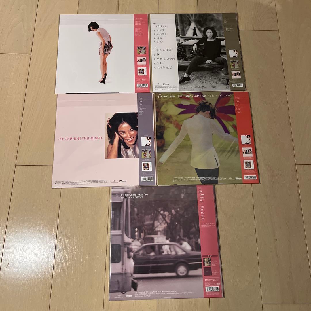 Faye Wong 王菲 フェイウォン　レコード4枚セット 新品未開封