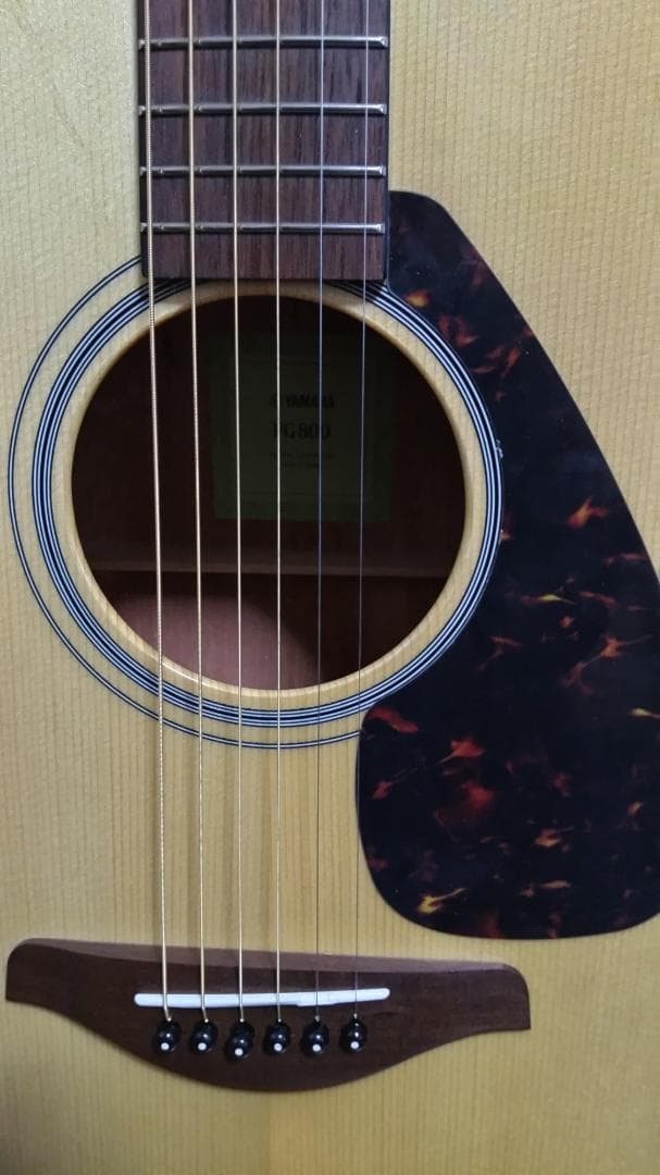 ❤️弦高調整済！「YAMAHA ヤマハ FG-800」＋専用ケース付き（きれい）