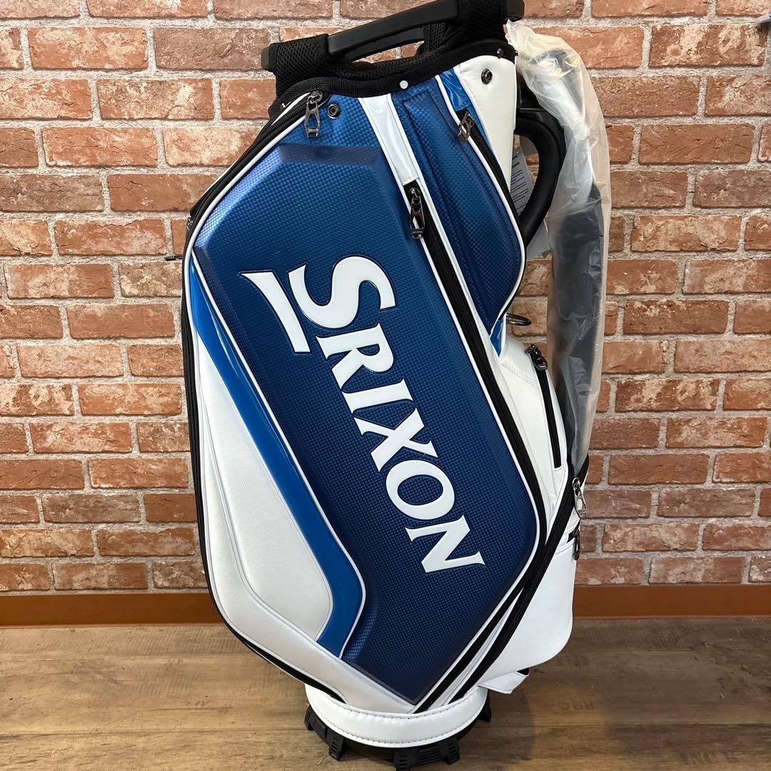 ‼️ダンロップ スリクソン キャディバック ホワイトブルー 新品未使用‼️