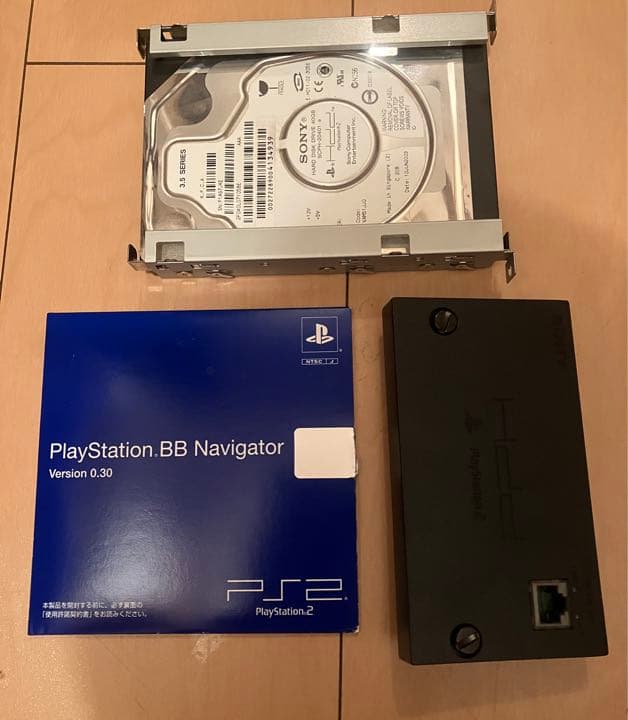 PlayStationBBユニット内臓タイプ2個　BBNavigator0.30