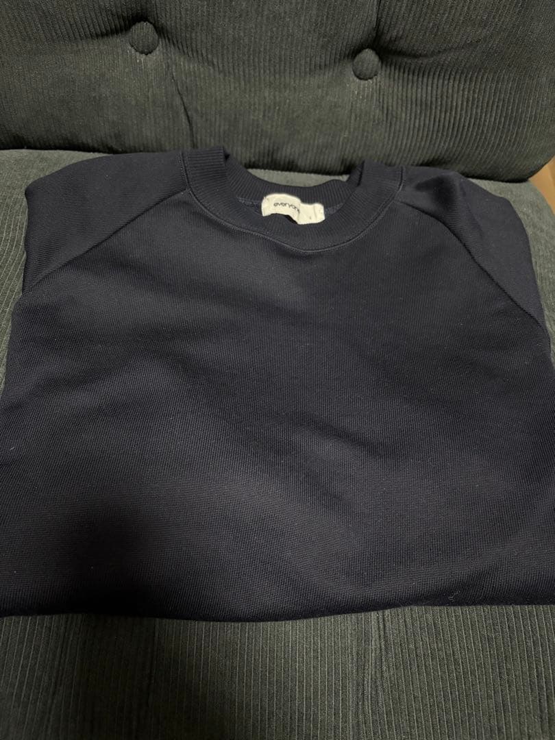 everyone ネイビー スウェットシャツ