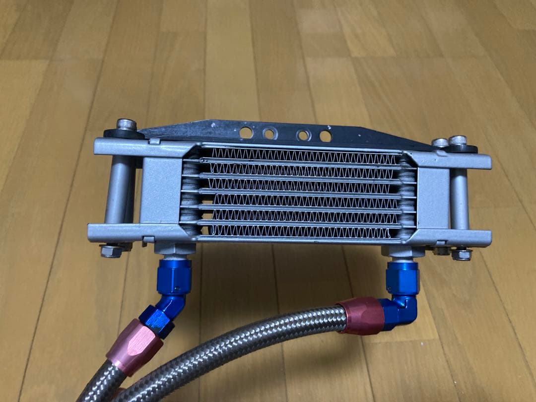 ヤマハSRX キック式　社外品オイルクーラー　7段