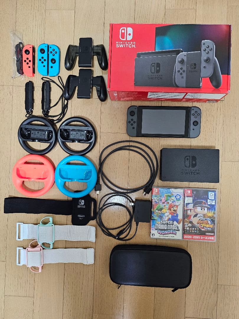 Nintendo Switch 本体 + アクセサリー + ゲーム2本