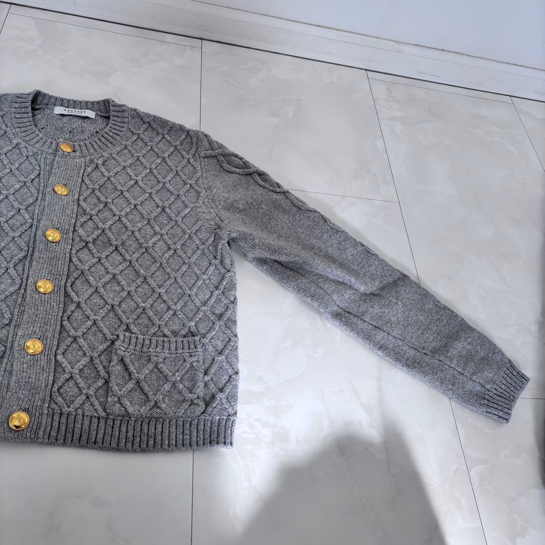 超美品　MACPHEE カーディガン　グレー