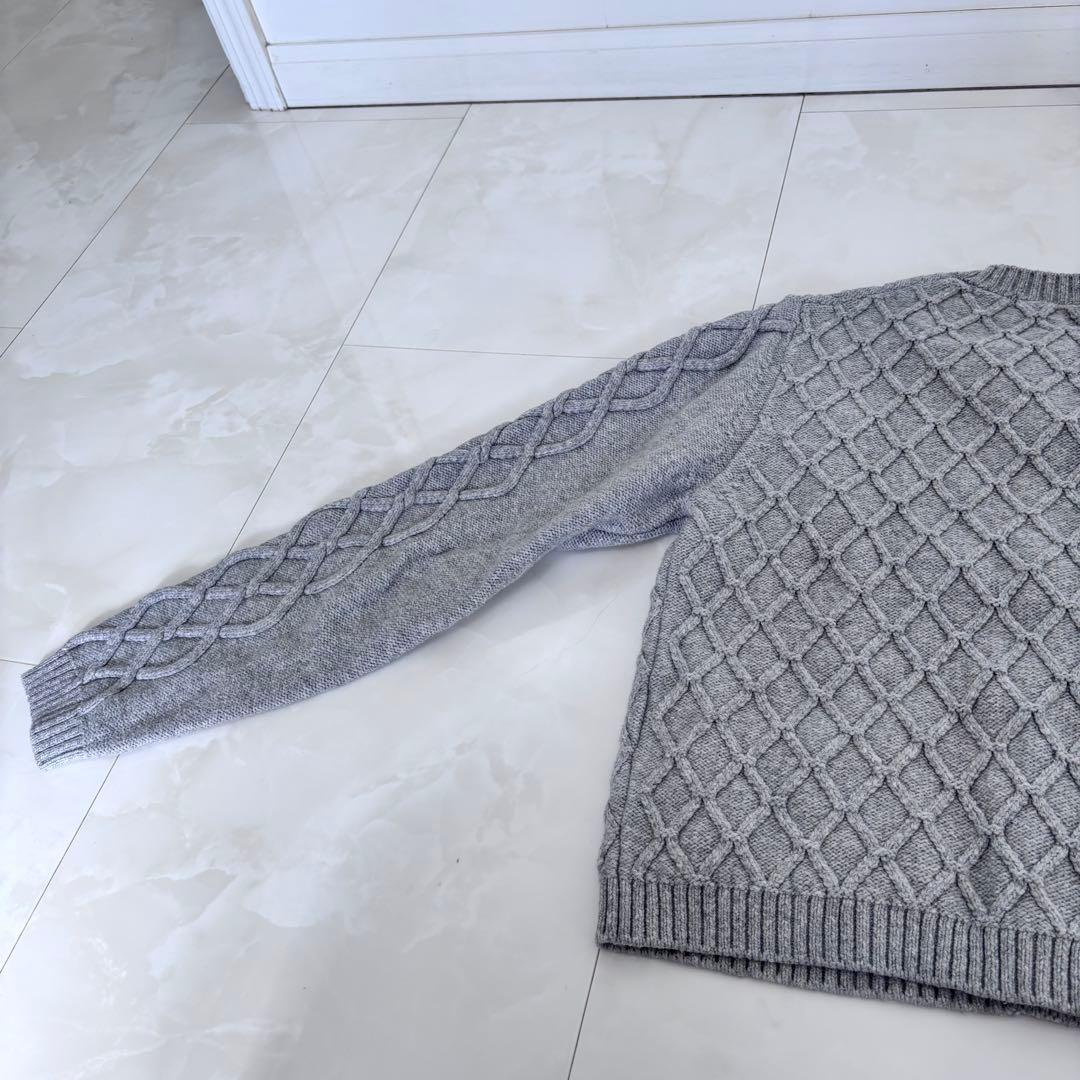 超美品　MACPHEE カーディガン　グレー