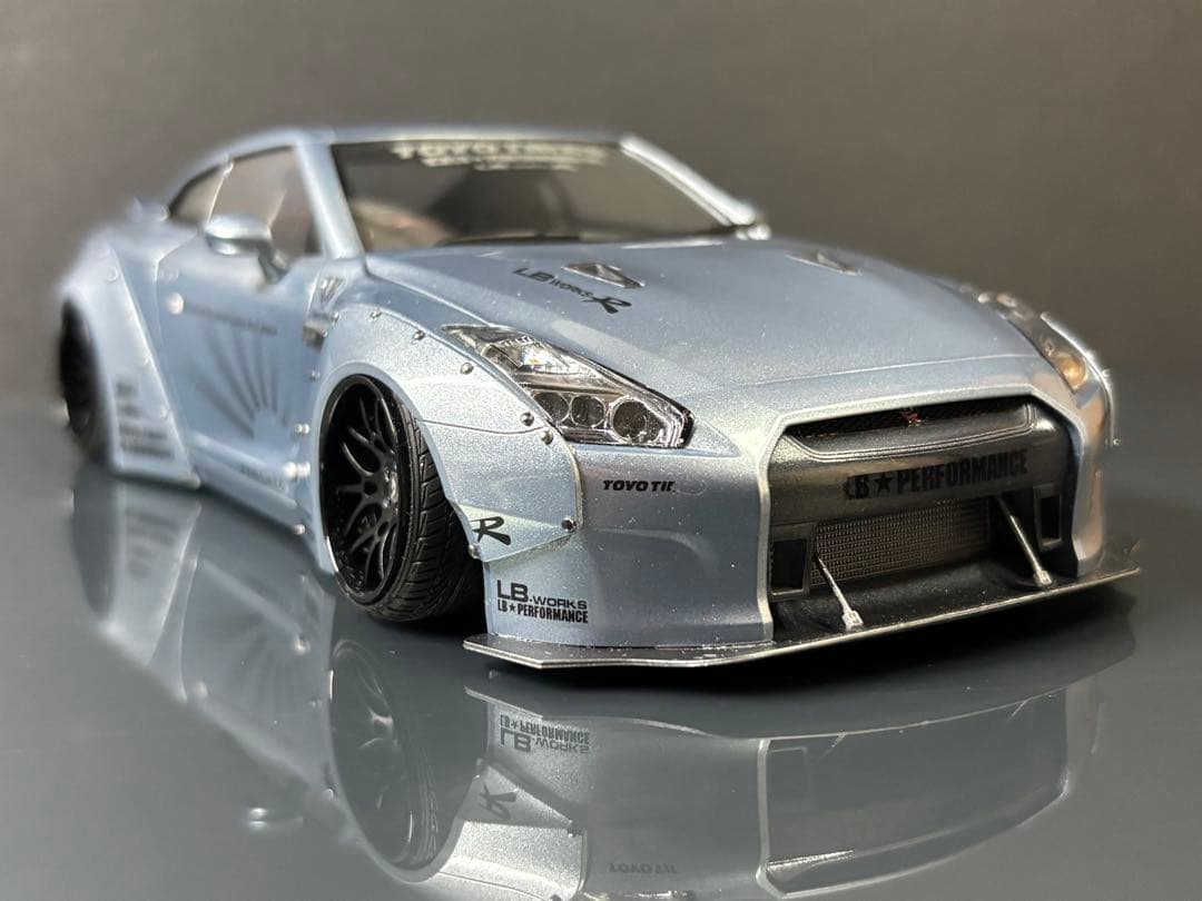 1/24リバティーウォークR35 GT-R 完成品