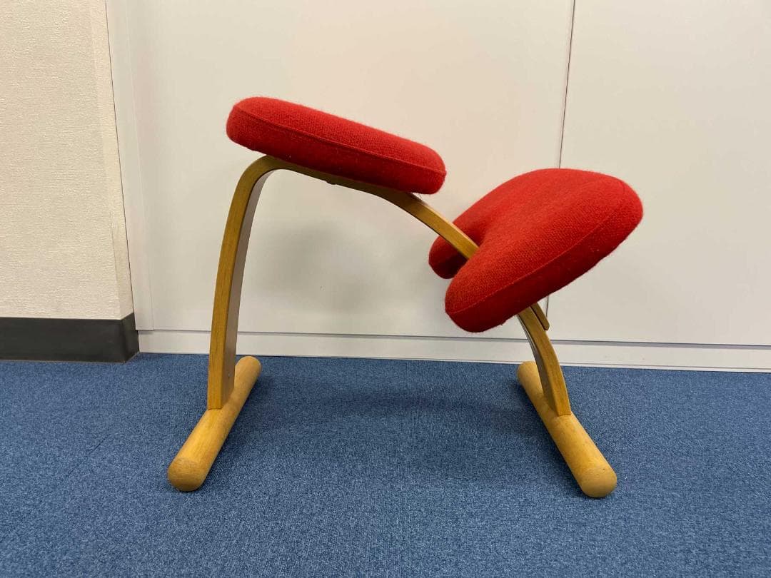 リボ社 バランスチェア Rybo balans EASY イージー 赤